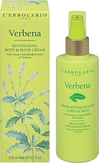 L'erbolario Verbena Eau de Parfum - Perfumed Body & Hand Cream — photo N1