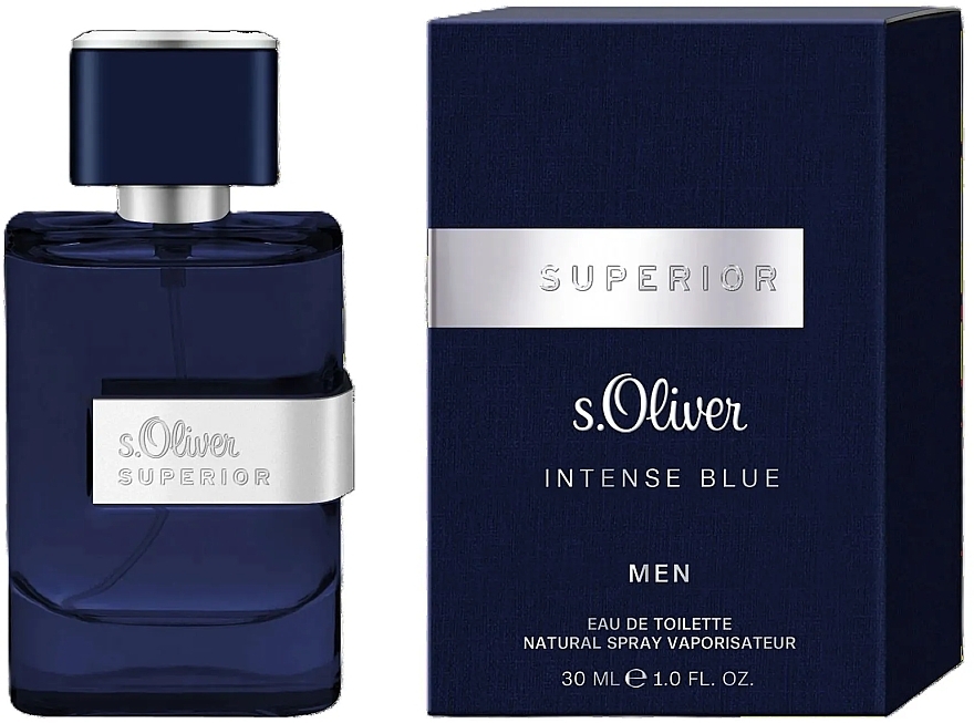 S.Oliver Superior Intense Blue - Eau de Toilette — photo N2