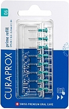 Fragrances, Perfumes, Cosmetics Interdental Brush Set 'Prime Refill', CPS 0,6 -2,2 mm, no holder, 8pcs, turquoise - Curaprox