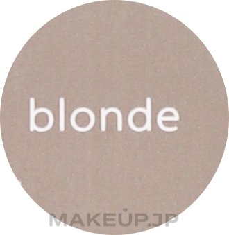 2-in-1 Waterproof Eyebrow Pomade & Powder Cream - Ibra Eyebrow Pomade & Powder Cream Waterproof — photo Blonde