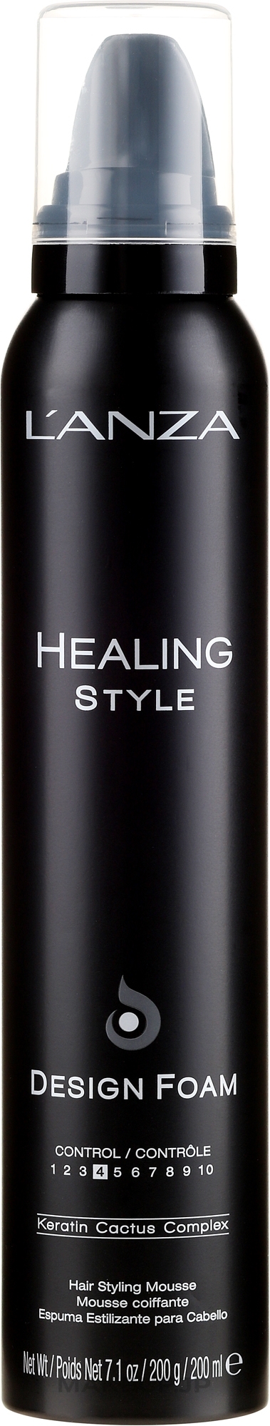 Styling Hair Mousse - L'anza Healing Style Design Foam — photo 200 ml