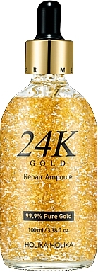 Rejuvenating Ampoule Serum - Holika Holika Prime Youth 24K Gold Repair Ampoule — photo N1