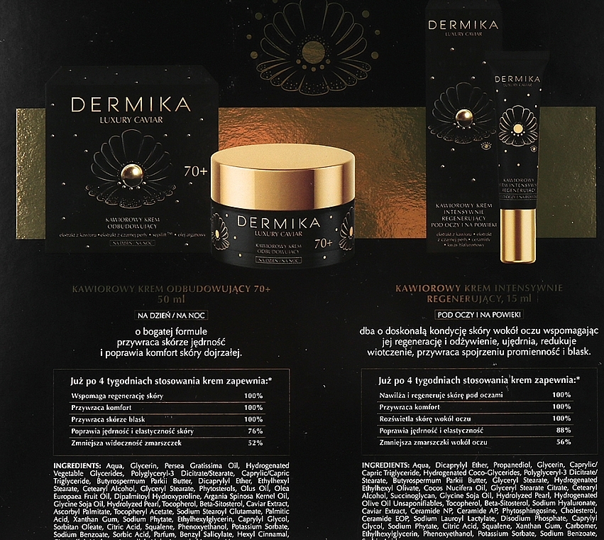 Set - Dermika Luxury Caviar 70+ — photo N3