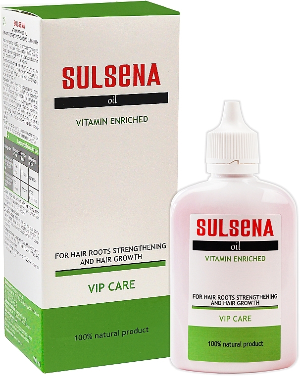 Fortified Oil for Roots and Hair Growth Strengthening - Sulsena — photo N1