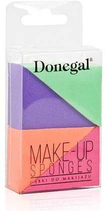 Makeup Sponge, 4 pcs. 4305 - Donegal Sponge Make-Up — photo N1