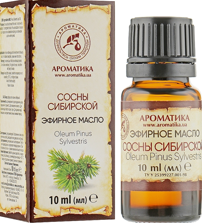 Essential Oil "Siberian Pine" - Aromatika — photo N1