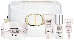 Fragrances, Perfumes, Cosmetics Set - Dior Capture Totale Holiday Set (f/cr/50ml + f/cleanser/15ml + f/ser/10ml + eye/cr/5ml)