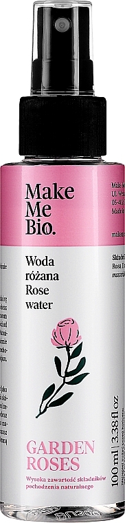 Rose Water for Deep Moisturizing - Make Me BIO — photo N1