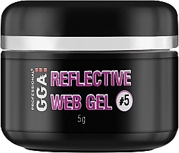 Reflective Nail Web Gel - GGA Professional Reflective Web Gel — photo N1