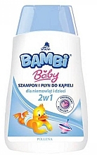 Fragrances, Perfumes, Cosmetics 2in1 Baby Shampoo & Shower Gel - Pollena Savona Bambi 2in1 Shampoo & Shower Gel