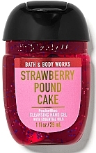 Strawberry Pound Cake Antibacterial Hand Gel - Bath and Body Works Anti-Bacterial Hand Gel — photo N1