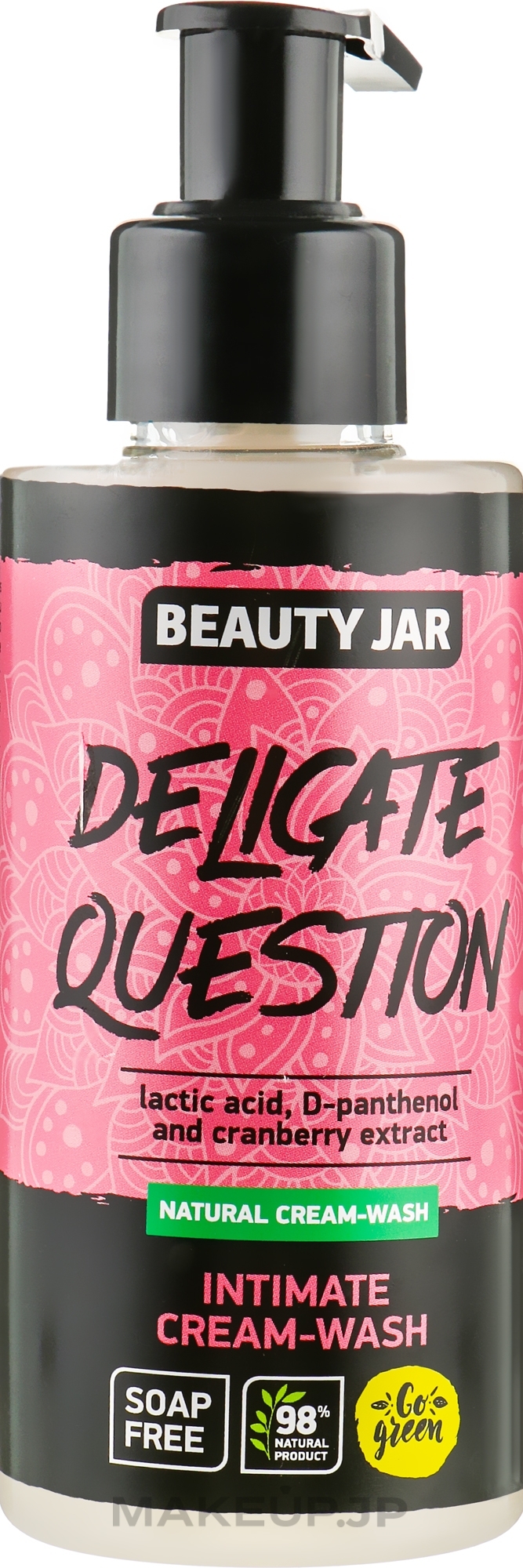 Intimate Wash Cream-Gel - Beauty Jar Delicate Question Intimate Cream-Wash — photo 150 ml