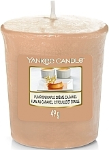 Fragrances, Perfumes, Cosmetics Scented Candle - Yankee Candle Votive Pumpkin Maple Creme Caramel