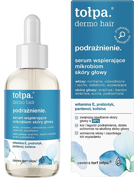 Scalp Microbiome Supporting Serum - Tolpa Dermo Hair Serum Supporting The Microbiome Of The Scalp — photo N2