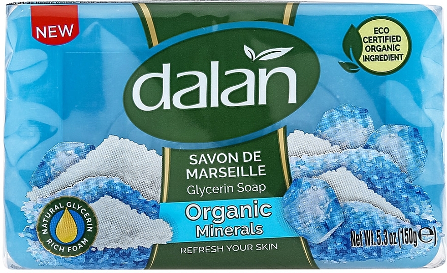 Organic Minerals Glycerin Soap - Dalan Savon De Marseille Glycerine Soap Organic Minerals — photo N1