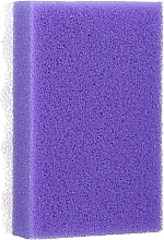 Cleansing and Massage Sponge 'Traditional', purple - Lula — photo N1