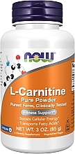 Fragrances, Perfumes, Cosmetics L-Carnitine Pure Powder - Now Foods L-Carnitine Pure Powdeer