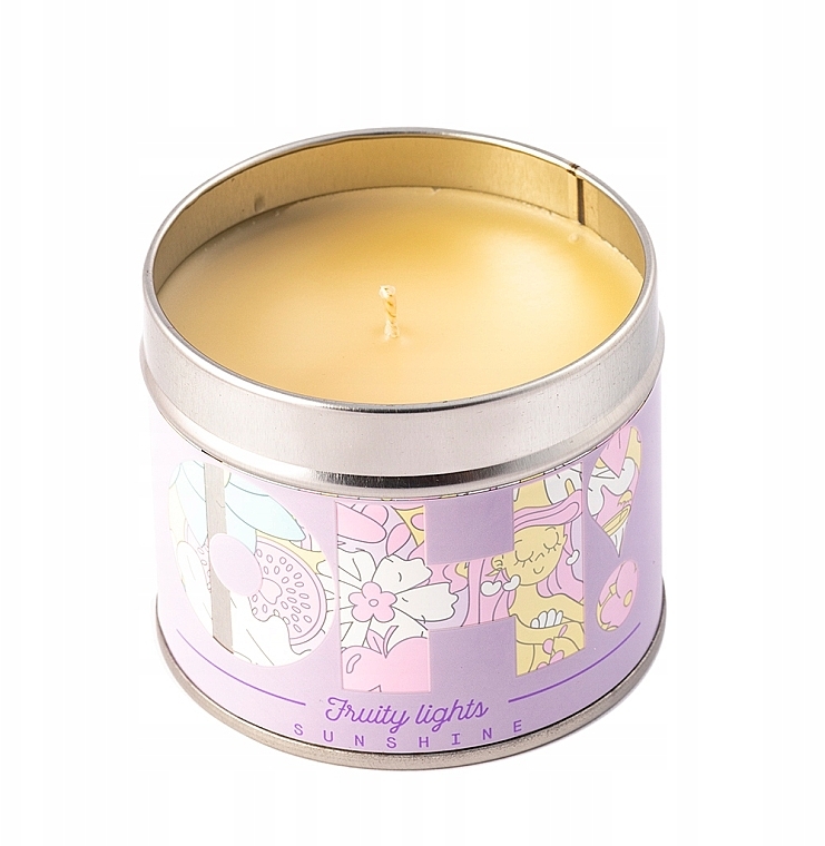 Scented Candle "Sunlight" - Oh!Tomi Fruity Lights Candle — photo N1