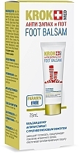 Antiperspirant Antifungal Foot Balm "Anti Odor & Sweat" - FitoBioTekhnologii Krok Med — photo N1