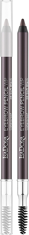 Waterproof Brow Pencil with Brush - IsaDora Eyebrow Pencil WP — photo N1