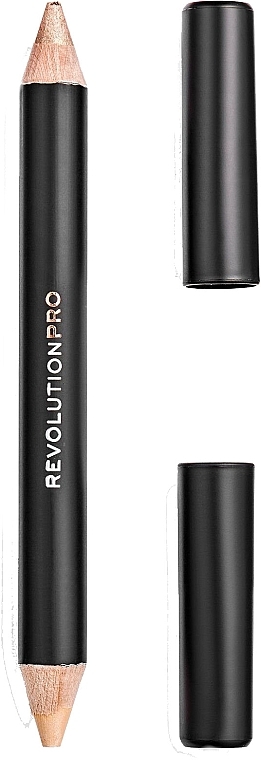 Double-Sided Eye Pencil - Revolution Pro Wide Eye Effect Pencil — photo N2