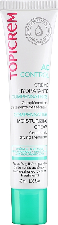 Compensating Moisturizing Face Cream - Topicrem AC Compensating Moisturizing Cream  — photo N3