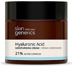 Fragrances, Perfumes, Cosmetics Face Cream - Skin Generics Hyaluronic Acid Moisturizing Cream