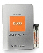 Fragrances, Perfumes, Cosmetics BOSS In Motion - Eau de Toilette (sample)