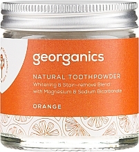 Natural Toothpowder - Georganics Red Mandarin Natural Toothpowder — photo N2