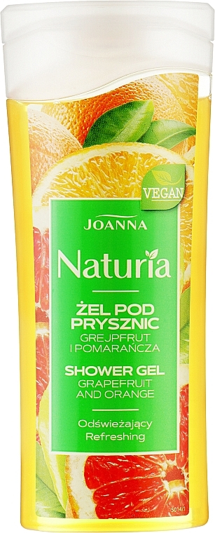 Shower Gel "Grapefruit and Orange" - Joanna Naturia Grapefruit and Orange Shower Gel — photo N2