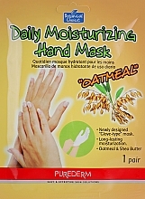 Hand Gloves Mask - Purederm Daily Moisturizing Hand Mask Oatmel — photo N1