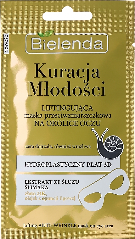 Eye Mask - Bielenda Kuracja Mlodosci Eye Mask — photo N5