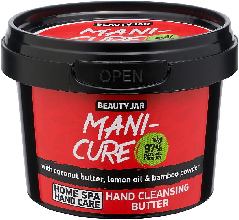 Cleansing Hand Oil - Beauty Jar Mani-Cure Hand Cleansing Butter — photo N1