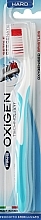 Fragrances, Perfumes, Cosmetics Oxigen Toothbrush, hard, blue - Piave