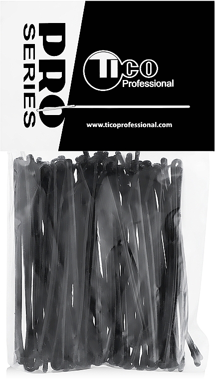 Hair Grips 70 mm, black - Tico Professional — photo N2