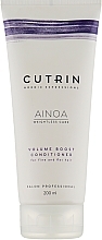 Fragrances, Perfumes, Cosmetics Volume Conditioner for Normal & Thin Hair - Cutrin Ainoa Volume Boost Conditioner