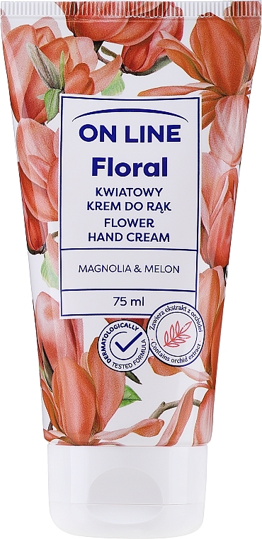 Magnolia & Melon Hand Cream - On Line Floral Flower Magnolia & Melon Hand Cream — photo N1