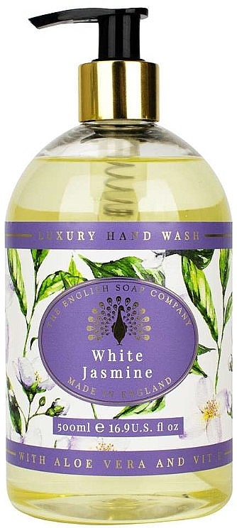 Liquid Hand Soap 'White Jasmine' - The English Soap Company White Jasmine Hand Wash — photo N1