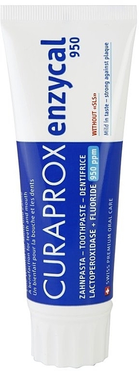 Enzymatic Toothpaste Enzycal 950 - Curaprox — photo N1