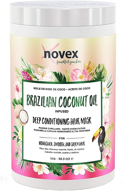 Hair Mask - Novex Coconut Oil Deep Hair Mask — photo N2