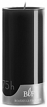 Fragrances, Perfumes, Cosmetics Cylinder Candle, diameter 5 cm, height 10 cm - Bougies La Francaise Cylindre Candle Black