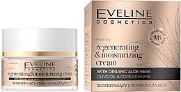 Fragrances, Perfumes, Cosmetics Moisturizing Face Cream - Eveline Organic Gold Regenerating Moisturizing Cream