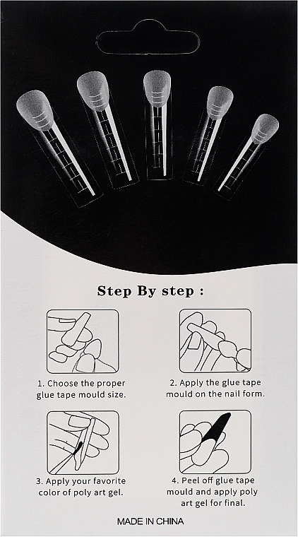 Mold for Upper Extension Forms, 24 pcs - Tufi Profi Premium 01 — photo N2