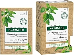 Shampoo-Mask - Klorane 2-in-1 Mask Shampoo Powder with Nettle and Clay — photo N4