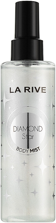 Shimmery Body Spray - La Rive Diamond Star Body Spray — photo N1