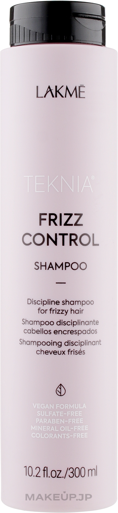 Disciplining Sulfate-Free Shampoo for Unruly & Frizzy Hair - Lakme Teknia Frizz Control Shampoo — photo 300 ml