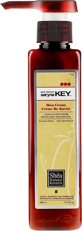 Moisturizing Hair Cream - Saryna Key Pure African Shea Damage Repair Cream — photo N1