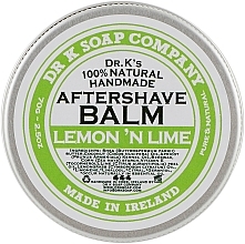 Fragrances, Perfumes, Cosmetics Lemon & Lime After Shave Balm - Dr K Soap Company Aftershave Balm Lemon 'N Lime