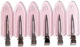 Hair Clips, 6 pcs - Mermade Hair No-Crease Clips — photo N2