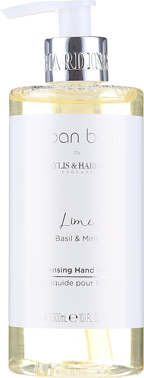 Set - Baylis & Harding Urban Barn Lime Basil & Mint (h/wash/300ml + h/cr/300ml) — photo N3